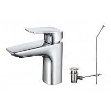 Смеситель для раковины AQUATEK Вега AQ1011CR однорычажный хром